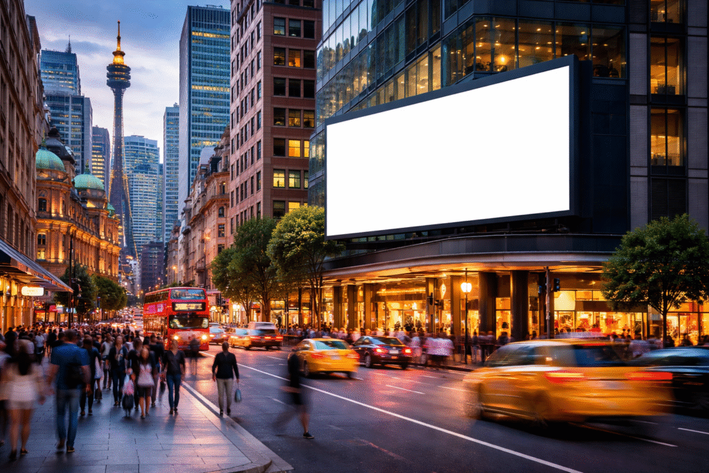 Outdoor advertising Sydney